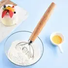 Handheld Danish Dough Whisk Stainless Steel Kichen Cooking Whisk