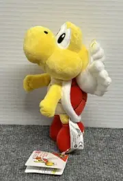 Super Mario Bros Koopa Paratroopa 8" Plush Wings Flying Turtle Japan