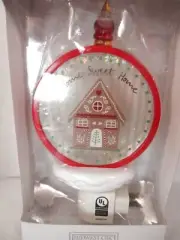 NIB 2023 Ganz Midwest CBK Oversize LED Night Light Home Sweet Home Red Gnome Gli