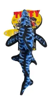 Tuffy Ocean Creature Shark Dog Toy (Approx 14 X 8 X 7 inches) - New