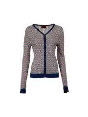 Zig Zag Knit Cardigan