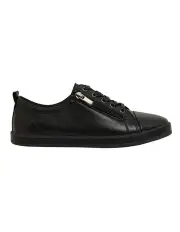[Easy Steps] Whisper Black/Black Sneakers