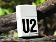 Zippo Lighter - U2 - Wings - Achtung Baby - Bono - The Edge - Adam Clayton