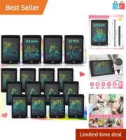 Colorful 32-Piece LCD Drawing Pad - Engaging Electronic Toys for 3-10 Age Group