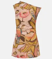 [SIR] SIR Talulah floral linen minidress AU 8 multicoloured