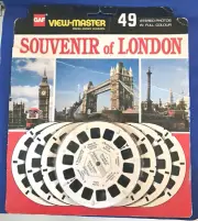 RARE 1977 GAF view-master Souvenir Of London S7.007 - SEALED - 7 reels