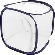 Butterfly Mesh Cage Insect-Proof Caterpillar Habitat Collapsible Bug Cage Large Opening for Monarch Habitat Random