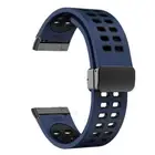 Magnetic Silicone Strap For Fitbit Versa 4/Versa 3 Sense/Sense 2 Sport Wristband