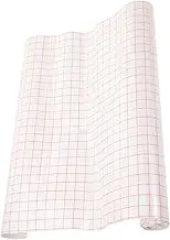 Orange Grid Transfer Paper Self-Adhesive Vinyl Film 1 Sheet Laminating Tape for Vinyl Pet Material Suitable for DIY Decals T- and Wall Art