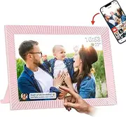 Cytem 10.1 Inch Digital Picture Frame, WiFi with FrameO Software, 32 GB, Motion Sensor, Automatic Image Rotation, 16:10 IPS Display 1280 x 800, Touch Screen, Pink