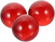 Zerodeko 3pcs Glass Globe Ornaments for Home Decor Decorative Table Centerpieces Unique Glass Balls for Live Streaming Photography Meditation Fortunetelling