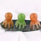 Plastics Octopus Comb Head Massager Meridian Scalp Massage Gua Sha Tool _ke