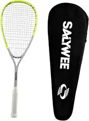 Carbon Fiber Frame Squash Racket Teardrop Shape Squash Racket Multifunctional with Bag Squash Paddle for