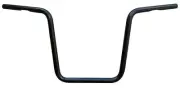 Ultima 16" Black 1" Handlebars Knurled & Dimpled for Harley and Custom Models