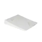 DreamZ Bedding Wedge Pillow Memory Foam Cushion Back Neck Support Bamboo Cover 1