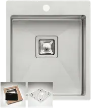 Oliveri PR1131 1TH Sink 430MM Single Inset Bowl