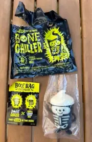 Wendy's Frosty Frights Boo Bag Bone Chiller Glow In The Dark Toy Figure