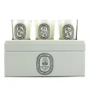 Diptyque Mini Candle Coffret: (Baies, Figuier, Roses) 3x 70g/2.4oz