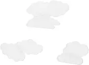 DIYEAH 6 Pcs Cloud Shape Embroidery Patches for Clothing Repair DIY Crafting Decoration Suitable for Shirts Jeans Backpacks Durable and Skin Friendly