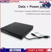 12.7mm External Enclosure Plug and Play DVD/CD-ROM Case for Windows/Mac OS/Linux