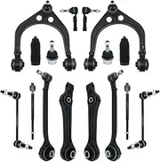 16pcs Front Lower Control Arm Ball Joint Sway Bar Kit Compatible For Chrysler 300 Compatible For Dodge Challenger Charger 2005-2010