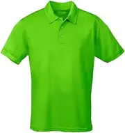 [AWDis] Kids Short Sleeve Cool Polo Shirt Lime 9-11