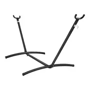 10 foot Universal Steel Hammock Stand in Matte Black - Metal Hammock Frame for Traditional Hammocks - Portable & Easy Assembly - by Pacific Hammocks