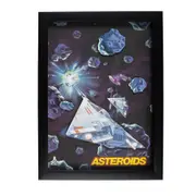 Thumbs Up Official Atari Hanging 3D Wall Art Asteroids Home/Lounge Decor