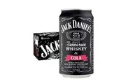 Jack Daniels Tennessee Whiskey & Cola 4 x 6 Pack 375mL Cans