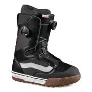 Brand New Mens 2025 Vans Aura Pro Snowboard Boot Black/ White Size 10
