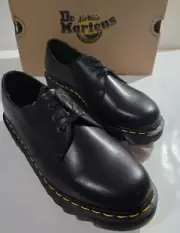 Dr. Martens 1461 Ziggy Black Luxor UK 10 Airwair (US Men's 11, Women's 12) M NEW