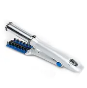 Hggqvvs 2 In 1 Straightener, Rapid Heating, 3 60 Rotating Wire(silver)
