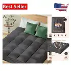 Premium Pillow Top Mattress Protector for Full Beds - Deep Pocket & Cooling