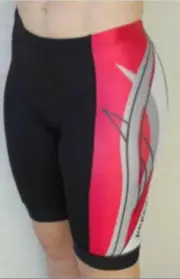 Black/Red Jaggad Cycling bike Knick pants shorts Womens Mens S M L XL XXL *109
