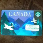 STARBUCKS星巴克「CANADA加拿大2015年隨行卡」(全新未使用)