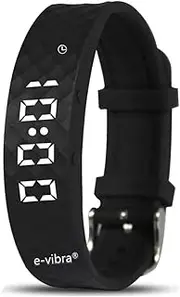 e-vibra Potty Training Watch - Silent Vibrating Alarm Reminder Watch with Countdown Timer (Black)