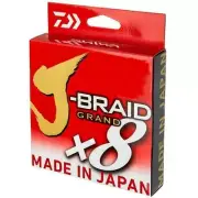 Daiwa J-Braid Grand 8 Strand Braided Line 65lb 300yd Filler Spool Gray-Light BR8