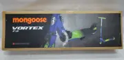 Mongoose 100mm Vortex F2 Folding Scooter Blue & Green