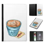 PASSPORT ITINERARY ORGANIZER|COFFEE LATTE CUP 1