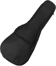 HANABASS Guitar Bag Water Acoustic Case for Stringed Instruments Portable Durable Canvas Design for Traveling Outdoor Performances and Training Black