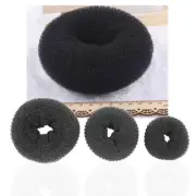 3 Pcs Bun Make Scrunchies Nylon Bun Maker Donut Women Hair Accessories