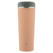 ZOJIRUSHI water bottle with lid tumbler seamless stopper flip type 400ml cinnamo