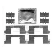 Accessory Kit disc brake pad Borg&Beck for Kangoo/Grand Kangoo BBK1262 Top Quali