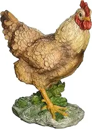 Design Toscano Henrietta Hen Statue, Multicolored