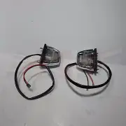 New Pair of License Plate Light Lamp Assemblies Triumph Spitfire 1973-80 Chrome