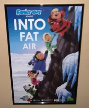 FAMILY GUY INTO FAT AIR sdcc 2012 FOX Exclusive Poster SETH MACFARLANE GREEN