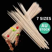 Bamboo Skewers Catering Wooden Sticks Meat BBQ Grill Party Kebab Stick 3mm 5mm
