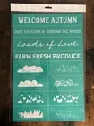 Chalk Couture Truck Add On Autumn Retired Transfer Stencil New 12 x 18 C SIZE