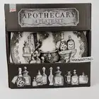 Set of 4 Eaton Fine Dining Apothecary Halloween Salad Dessert Side Plates New