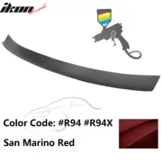 Fits 16-21 Honda Civic X Type R Rear Add-on Gurney Flap Lip Painted #R94 Red (for: Honda Civic)